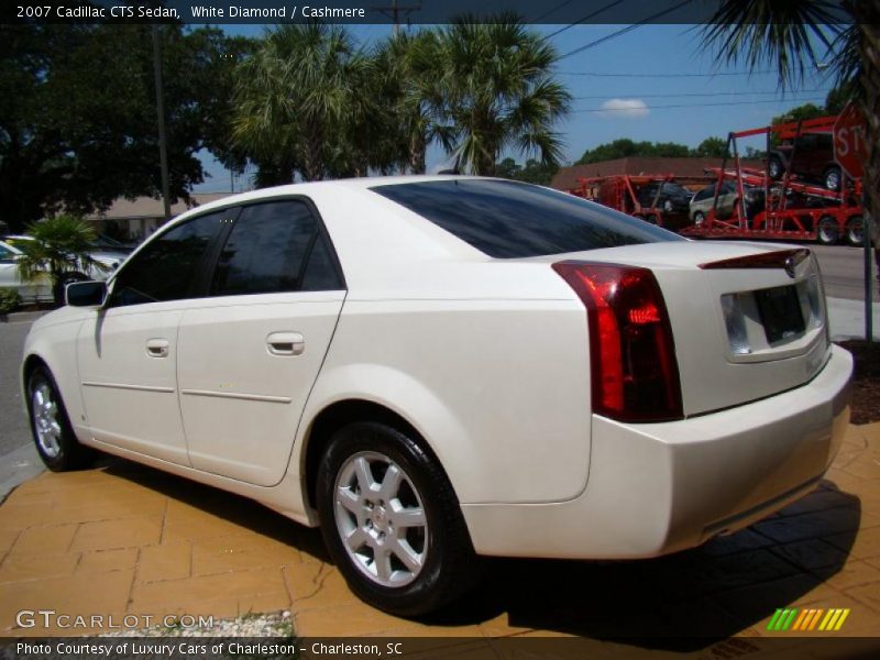 White Diamond / Cashmere 2007 Cadillac CTS Sedan