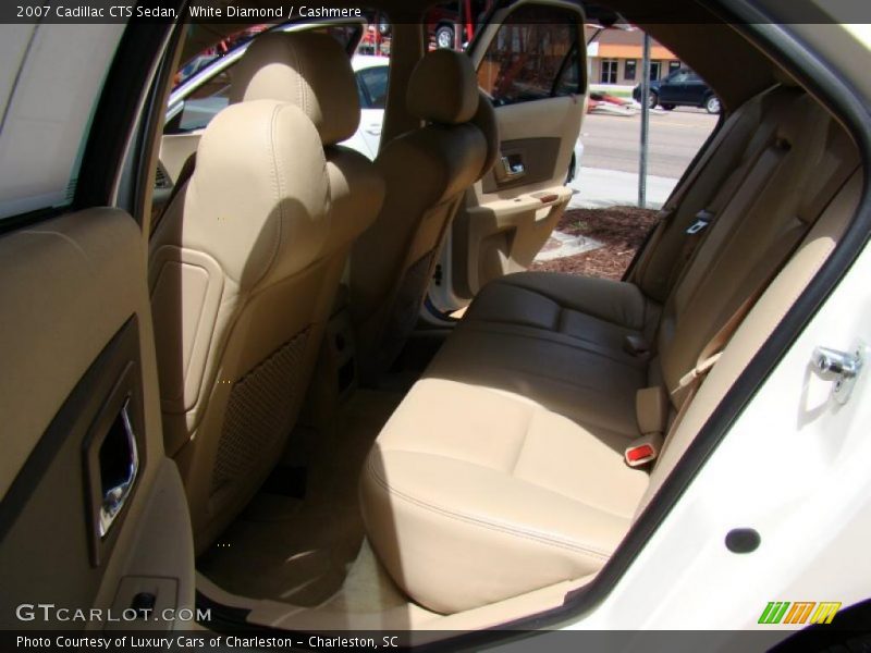 White Diamond / Cashmere 2007 Cadillac CTS Sedan