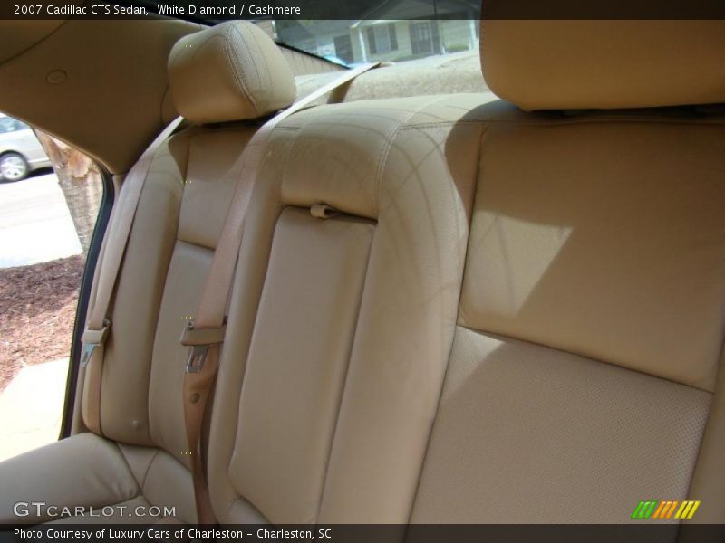White Diamond / Cashmere 2007 Cadillac CTS Sedan