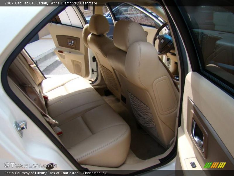 White Diamond / Cashmere 2007 Cadillac CTS Sedan