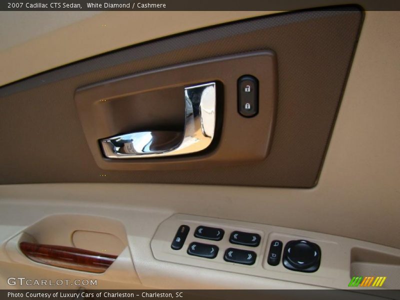 White Diamond / Cashmere 2007 Cadillac CTS Sedan