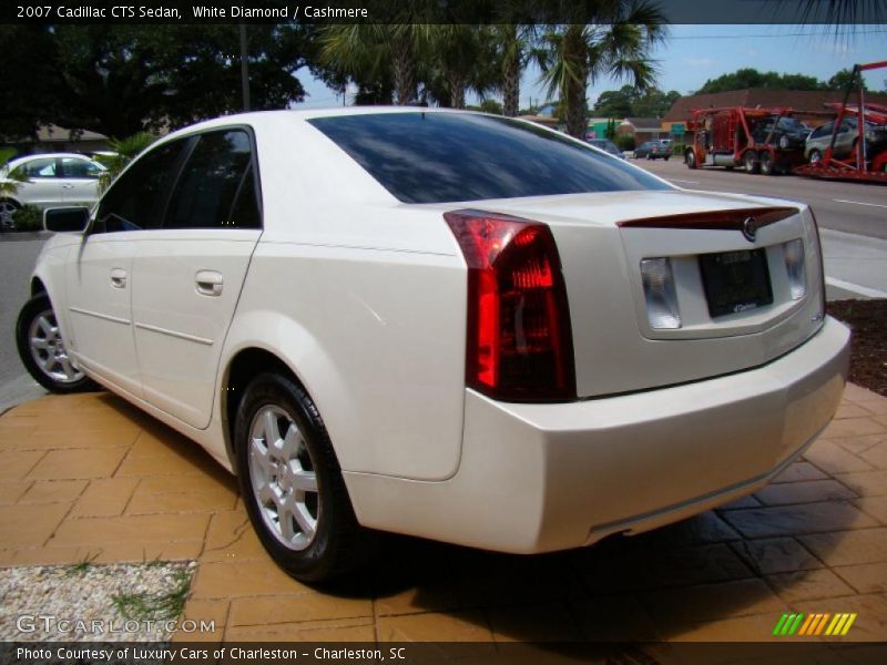 White Diamond / Cashmere 2007 Cadillac CTS Sedan