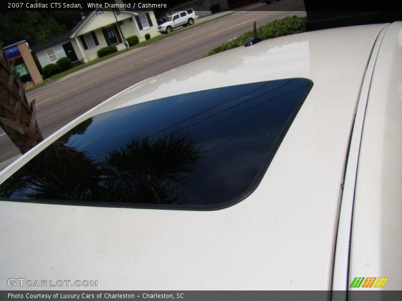White Diamond / Cashmere 2007 Cadillac CTS Sedan