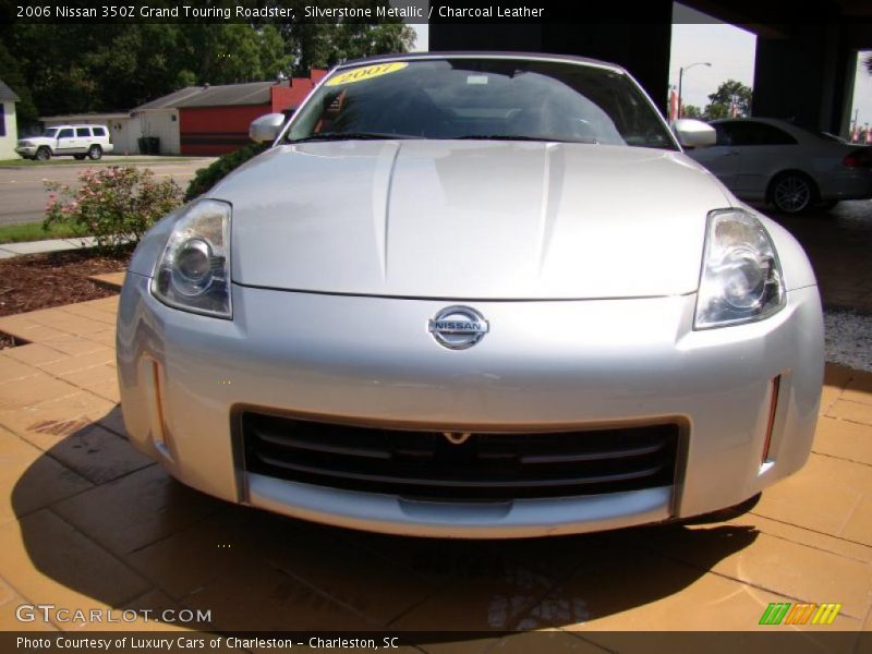 Silverstone Metallic / Charcoal Leather 2006 Nissan 350Z Grand Touring Roadster