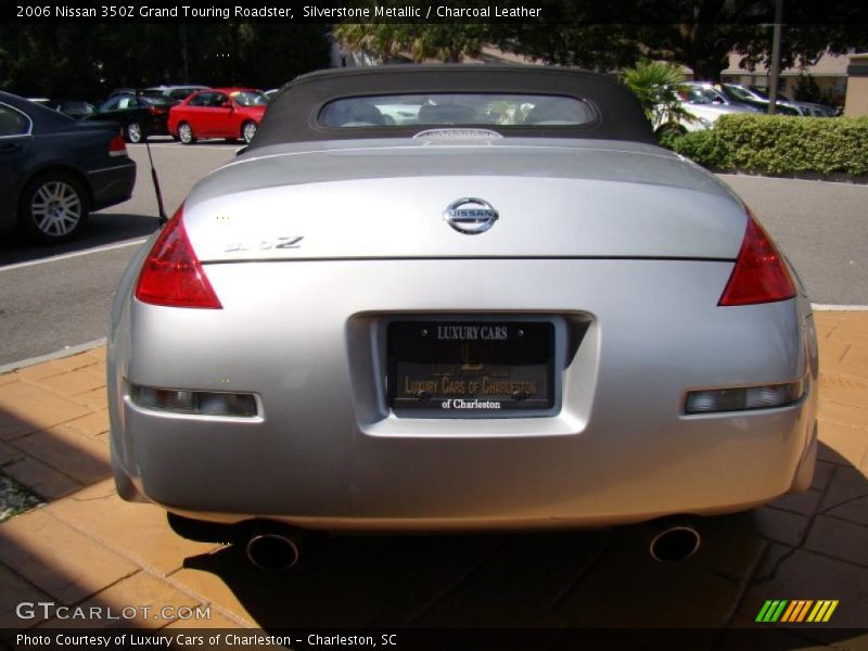 Silverstone Metallic / Charcoal Leather 2006 Nissan 350Z Grand Touring Roadster