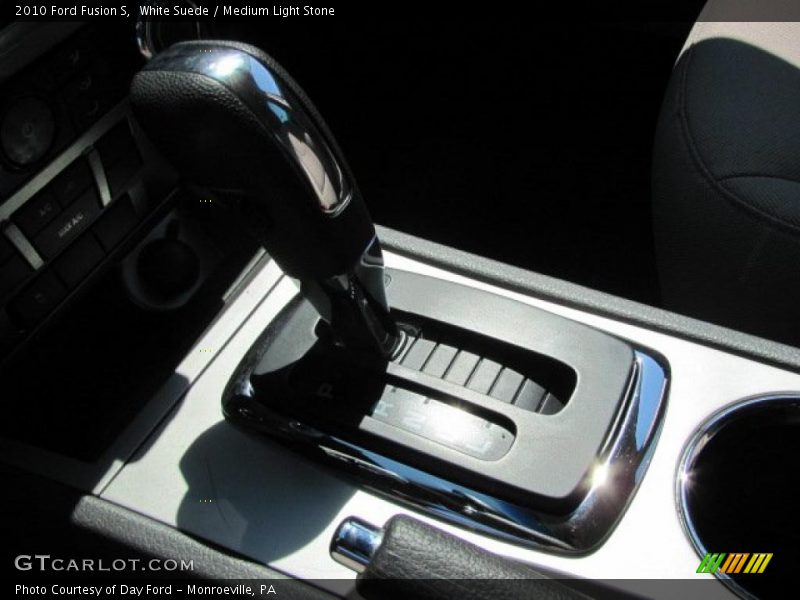 White Suede / Medium Light Stone 2010 Ford Fusion S