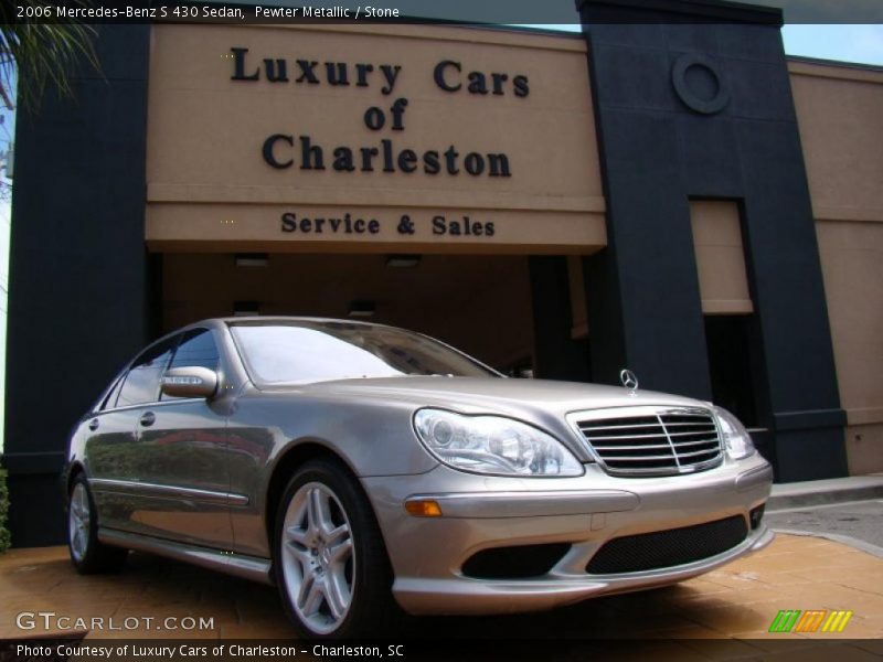 Pewter Metallic / Stone 2006 Mercedes-Benz S 430 Sedan