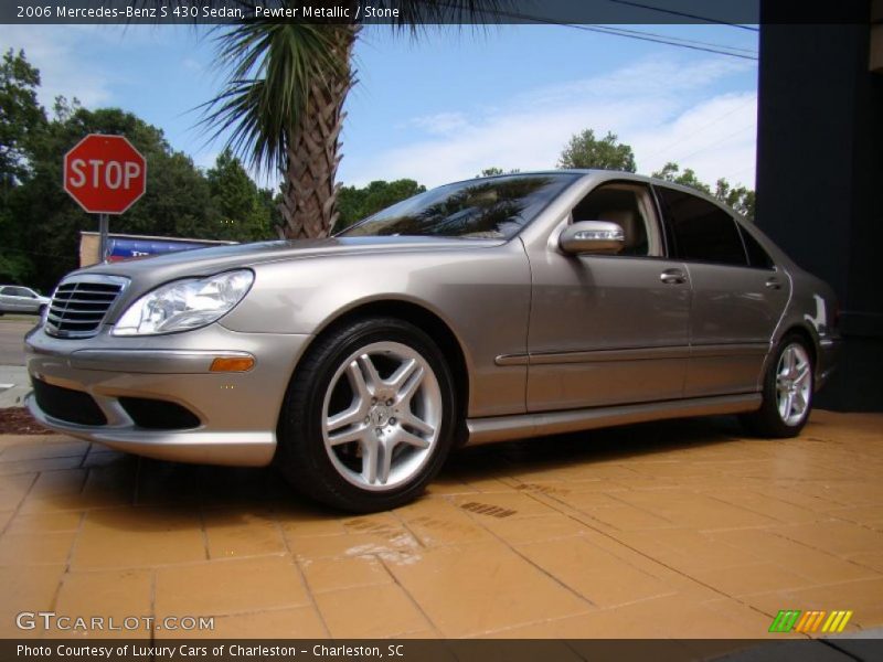 Pewter Metallic / Stone 2006 Mercedes-Benz S 430 Sedan