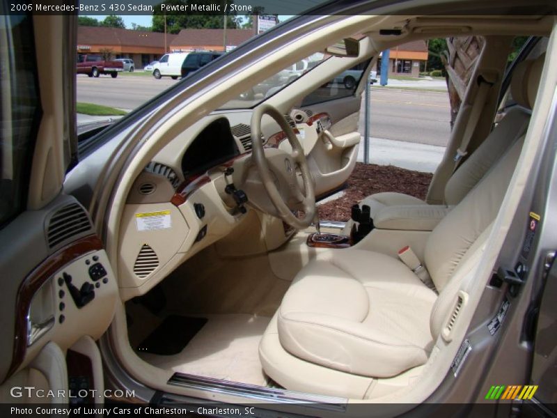 Pewter Metallic / Stone 2006 Mercedes-Benz S 430 Sedan