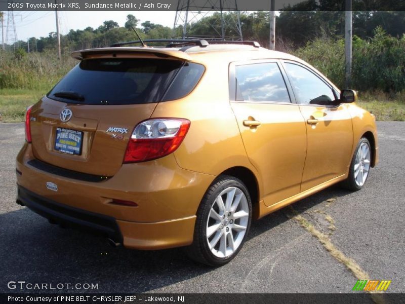 Sundance Metallic / Ash Gray 2009 Toyota Matrix XRS