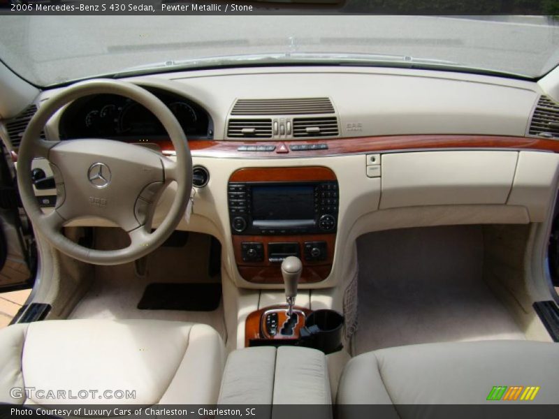 Pewter Metallic / Stone 2006 Mercedes-Benz S 430 Sedan