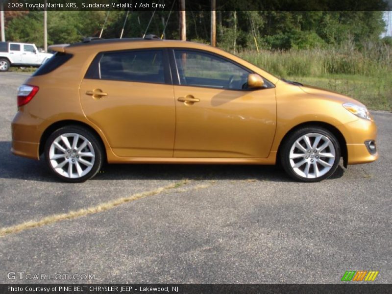 Sundance Metallic / Ash Gray 2009 Toyota Matrix XRS