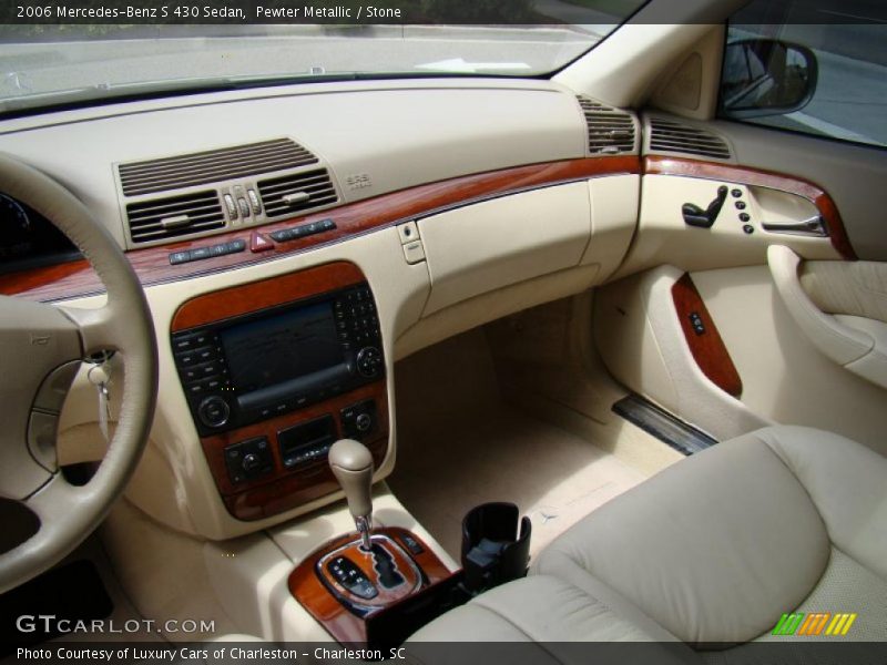 Pewter Metallic / Stone 2006 Mercedes-Benz S 430 Sedan