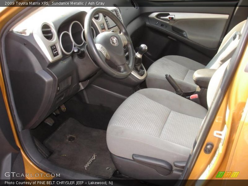 Sundance Metallic / Ash Gray 2009 Toyota Matrix XRS