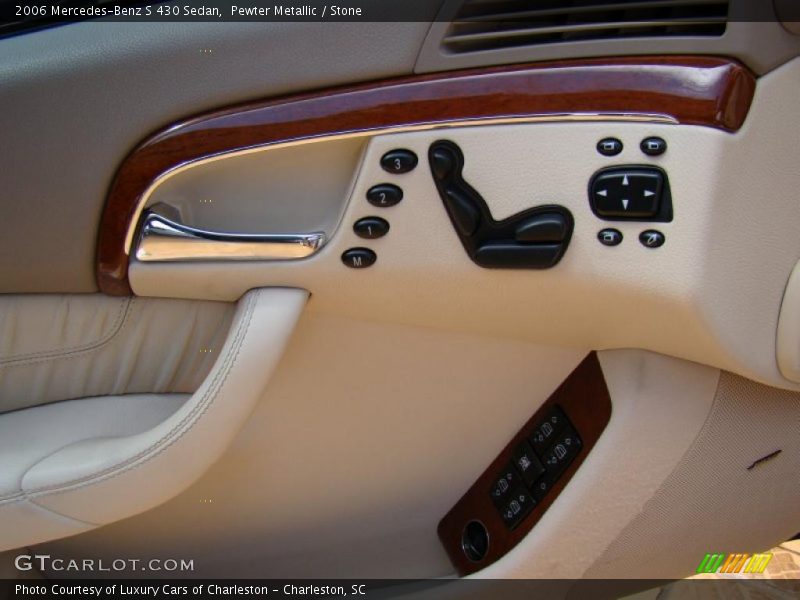 Pewter Metallic / Stone 2006 Mercedes-Benz S 430 Sedan