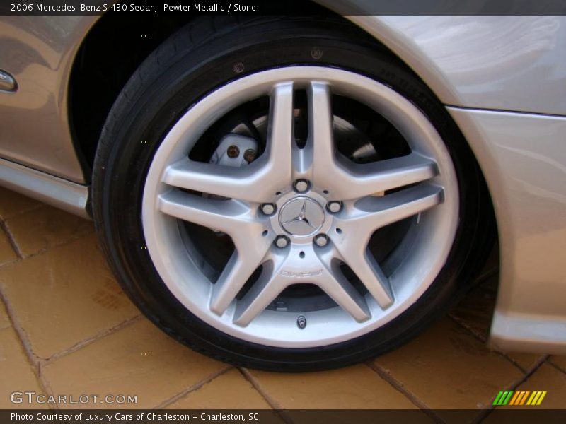 Pewter Metallic / Stone 2006 Mercedes-Benz S 430 Sedan
