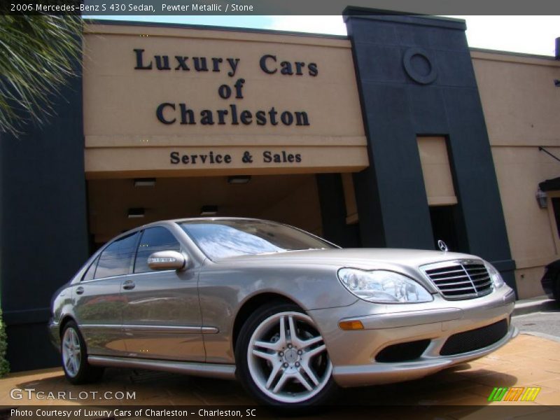 Pewter Metallic / Stone 2006 Mercedes-Benz S 430 Sedan