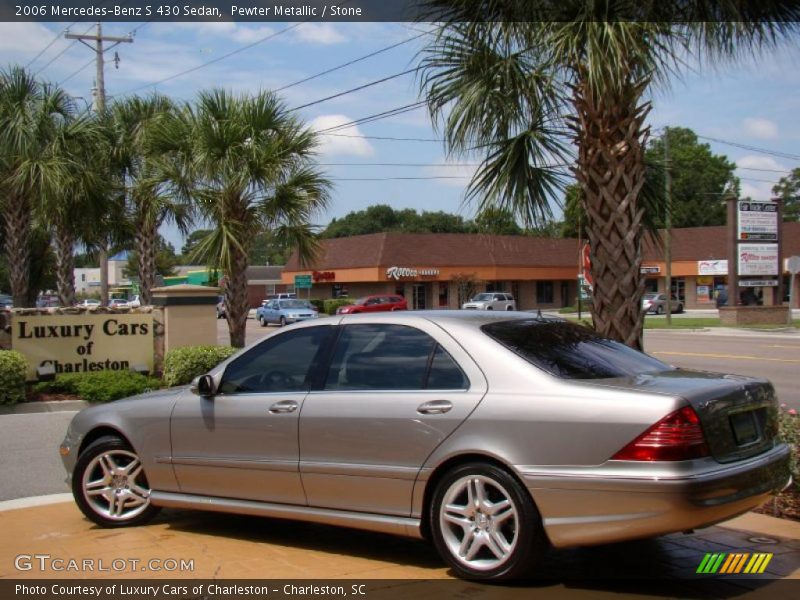 Pewter Metallic / Stone 2006 Mercedes-Benz S 430 Sedan