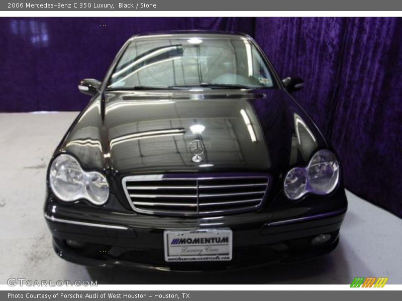 Black / Stone 2006 Mercedes-Benz C 350 Luxury
