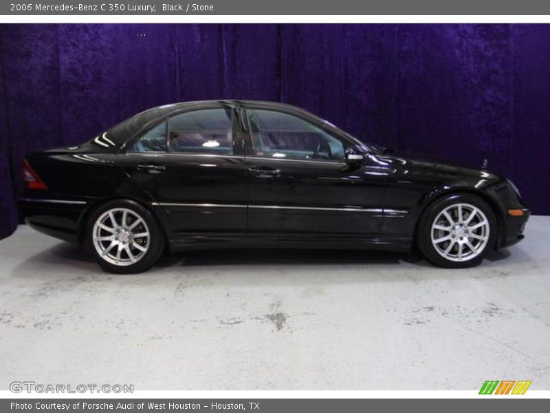Black / Stone 2006 Mercedes-Benz C 350 Luxury