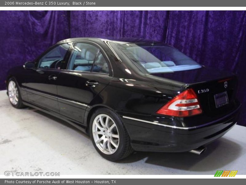 Black / Stone 2006 Mercedes-Benz C 350 Luxury