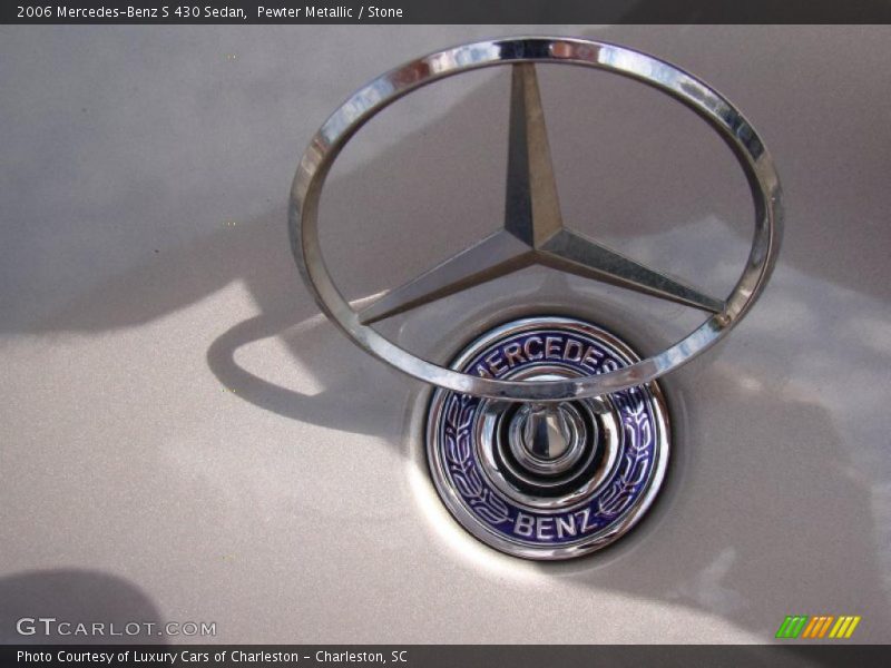 Pewter Metallic / Stone 2006 Mercedes-Benz S 430 Sedan