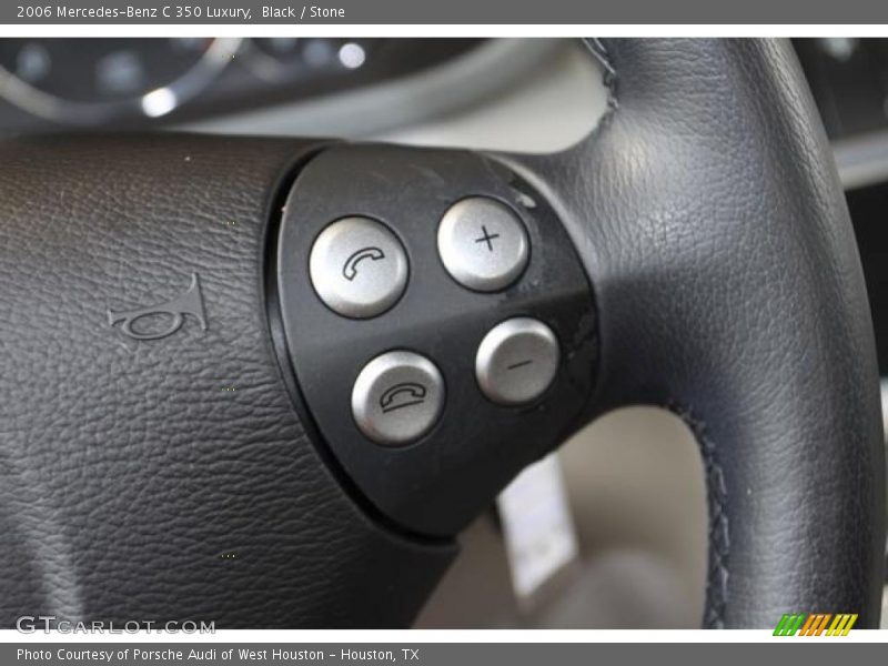 Black / Stone 2006 Mercedes-Benz C 350 Luxury