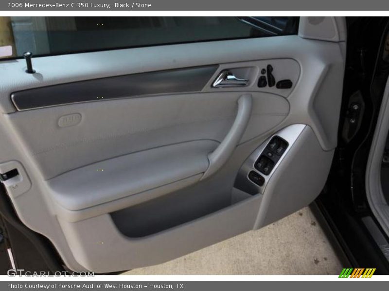 Black / Stone 2006 Mercedes-Benz C 350 Luxury