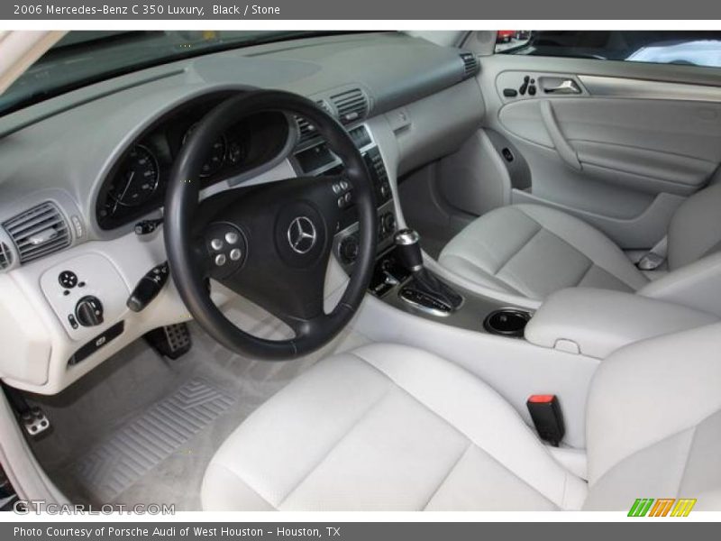 Black / Stone 2006 Mercedes-Benz C 350 Luxury