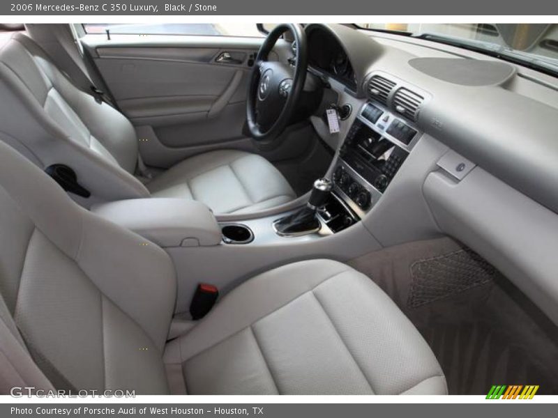 Black / Stone 2006 Mercedes-Benz C 350 Luxury