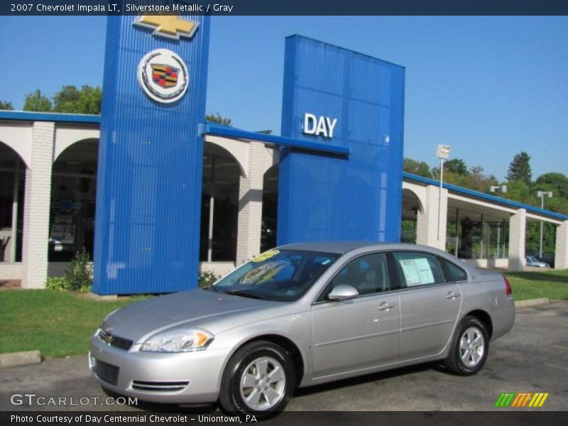 Silverstone Metallic / Gray 2007 Chevrolet Impala LT