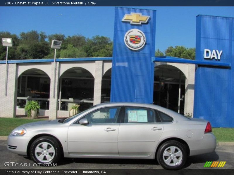 Silverstone Metallic / Gray 2007 Chevrolet Impala LT