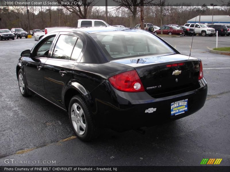 Black / Gray 2006 Chevrolet Cobalt LS Sedan