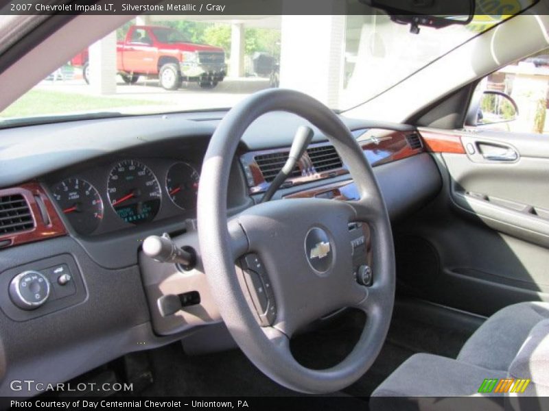 Silverstone Metallic / Gray 2007 Chevrolet Impala LT
