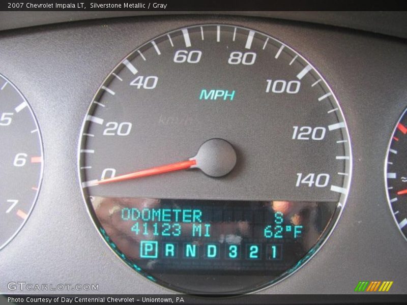 Silverstone Metallic / Gray 2007 Chevrolet Impala LT