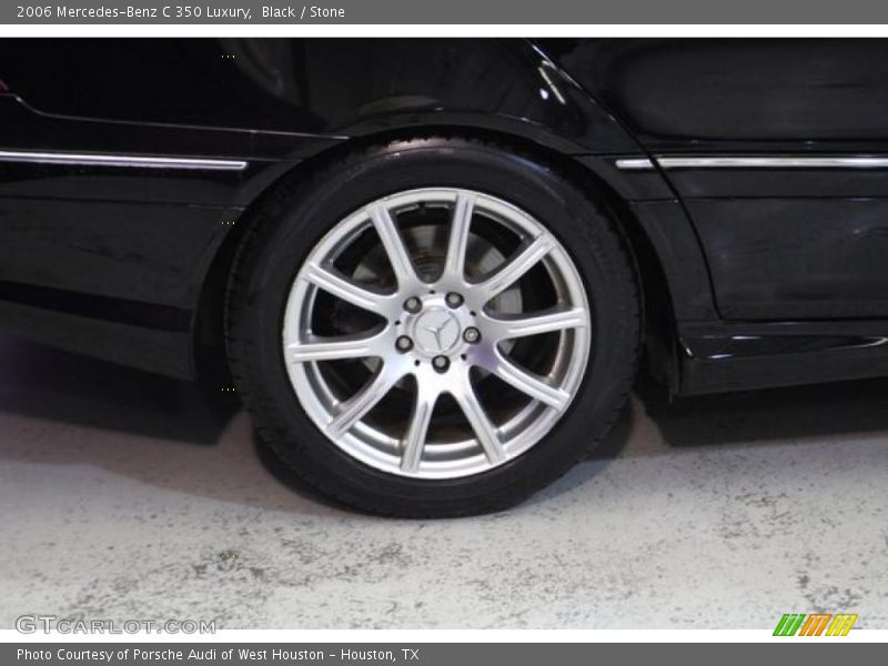 Black / Stone 2006 Mercedes-Benz C 350 Luxury