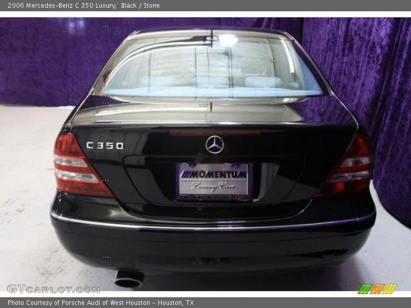 Black / Stone 2006 Mercedes-Benz C 350 Luxury