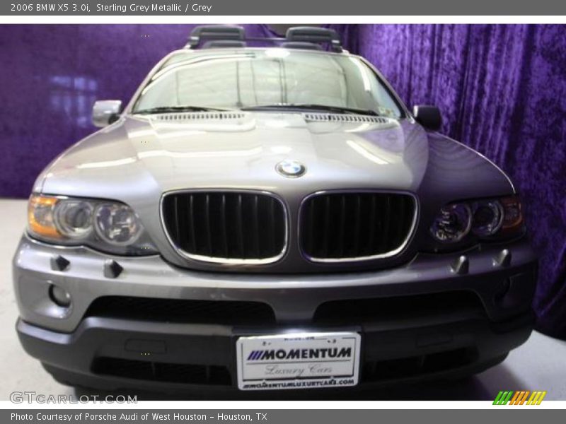 Sterling Grey Metallic / Grey 2006 BMW X5 3.0i
