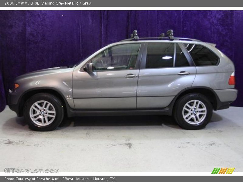 Sterling Grey Metallic / Grey 2006 BMW X5 3.0i