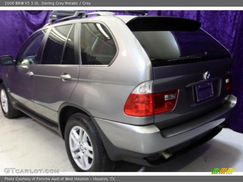 Sterling Grey Metallic / Grey 2006 BMW X5 3.0i