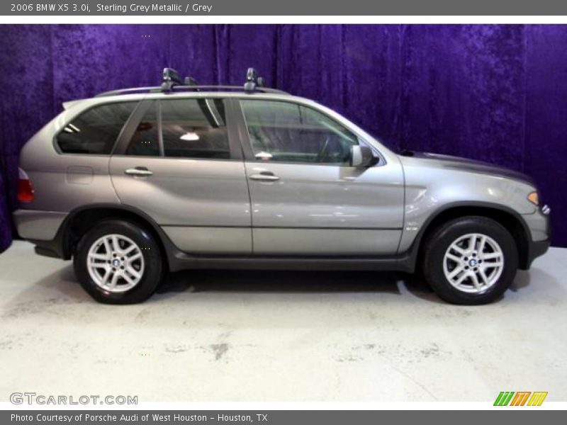 Sterling Grey Metallic / Grey 2006 BMW X5 3.0i