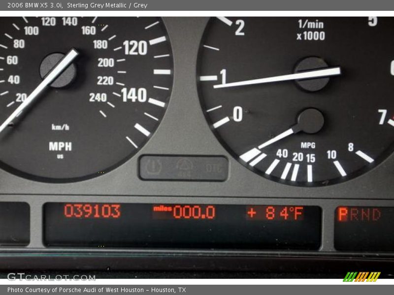 Sterling Grey Metallic / Grey 2006 BMW X5 3.0i
