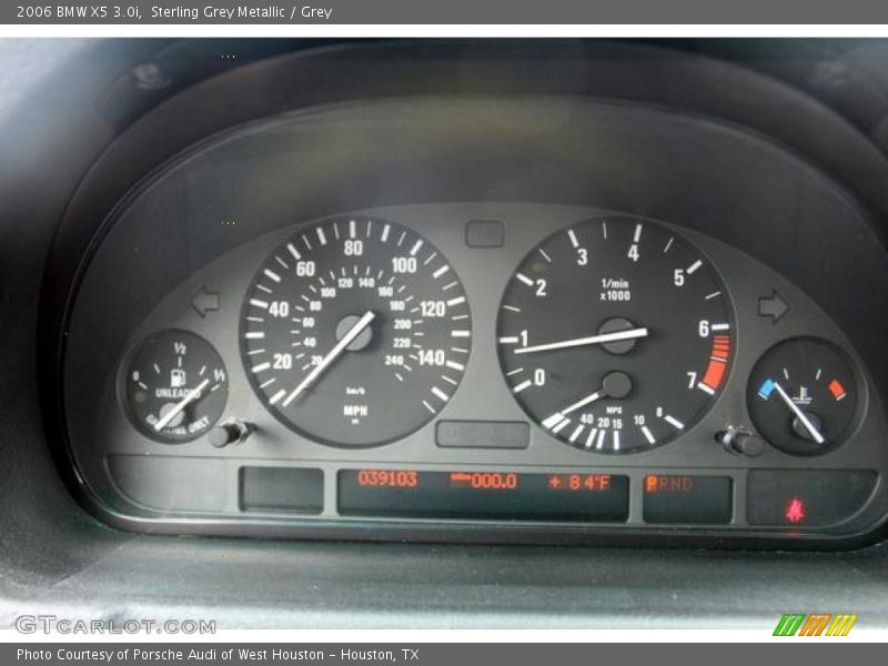 Sterling Grey Metallic / Grey 2006 BMW X5 3.0i