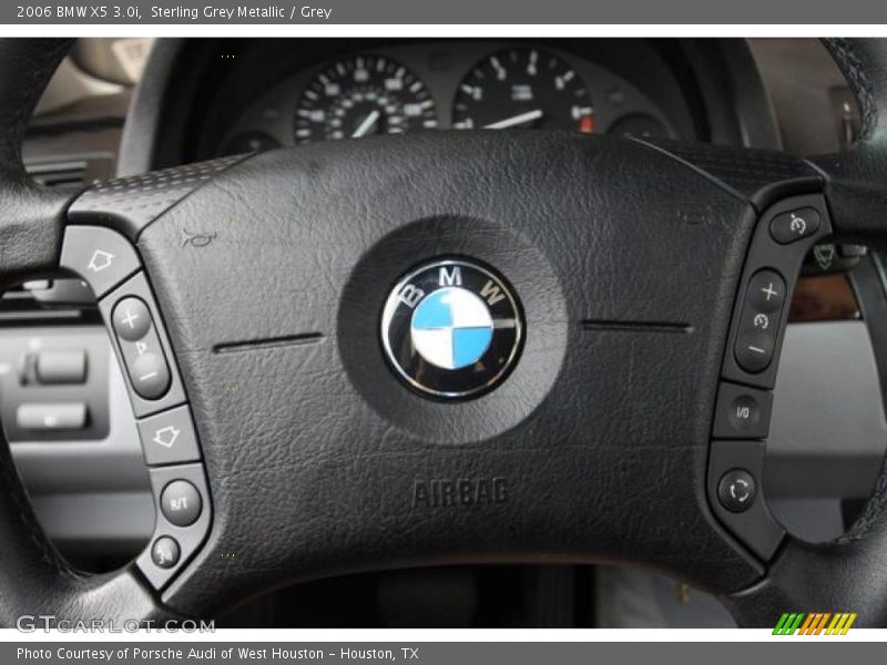 Sterling Grey Metallic / Grey 2006 BMW X5 3.0i