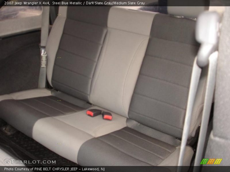 Steel Blue Metallic / Dark Slate Gray/Medium Slate Gray 2007 Jeep Wrangler X 4x4