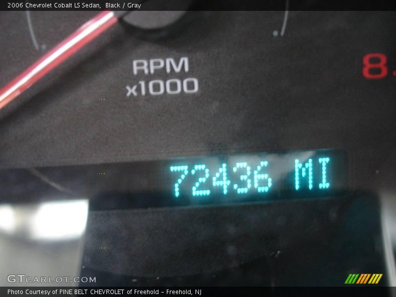 Black / Gray 2006 Chevrolet Cobalt LS Sedan