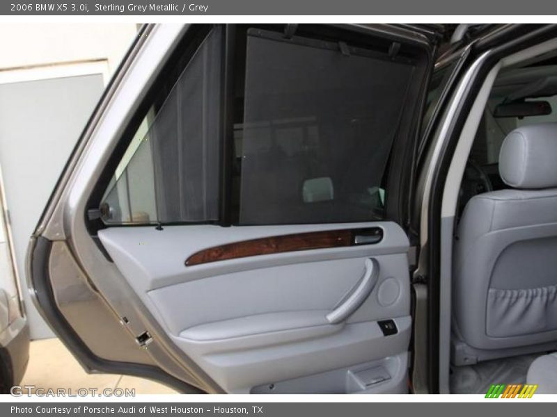Sterling Grey Metallic / Grey 2006 BMW X5 3.0i