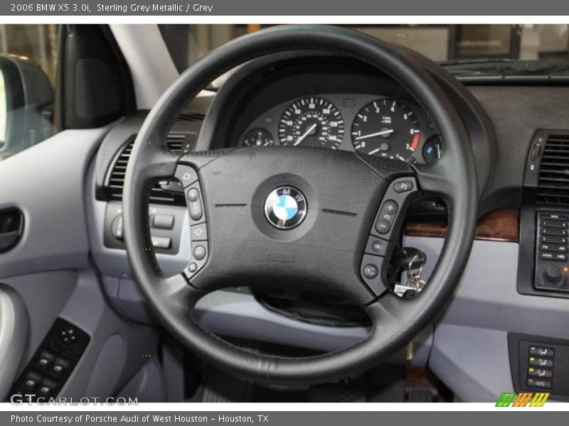 Sterling Grey Metallic / Grey 2006 BMW X5 3.0i
