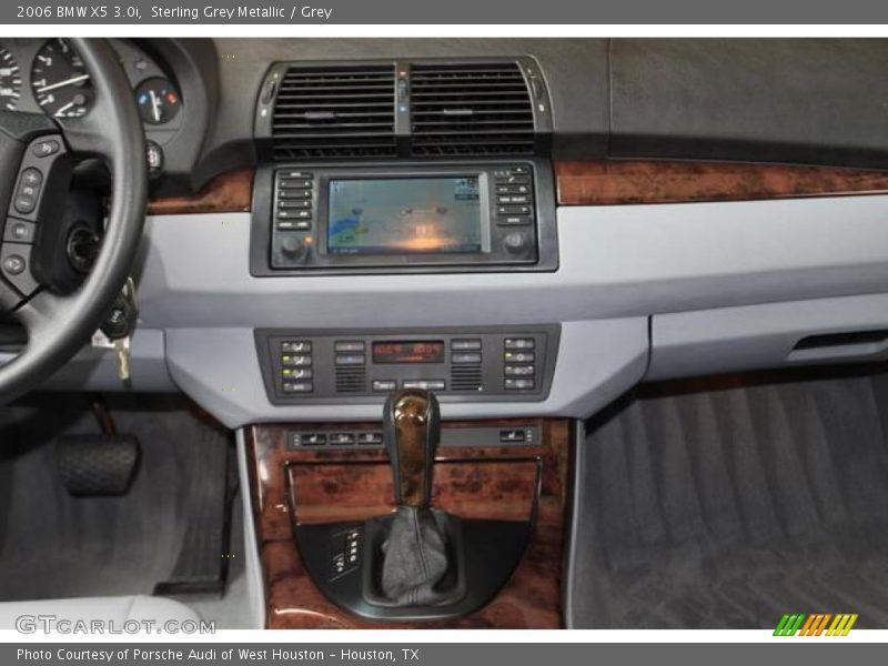 Sterling Grey Metallic / Grey 2006 BMW X5 3.0i