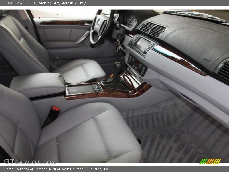 Sterling Grey Metallic / Grey 2006 BMW X5 3.0i